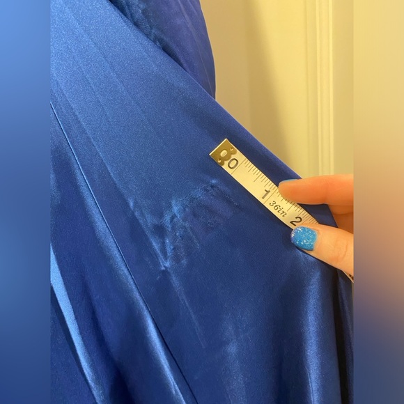 NWT SOLD OUT Cobalt blue sz 6 Mac Duggal gown - Picture 10 of 11